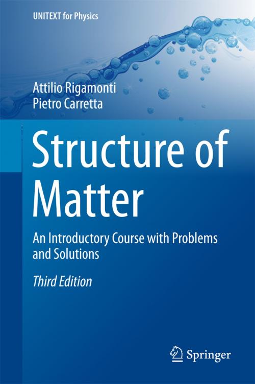 Cover of the book Structure of Matter by Pietro Carretta, Attilio Rigamonti, Springer International Publishing