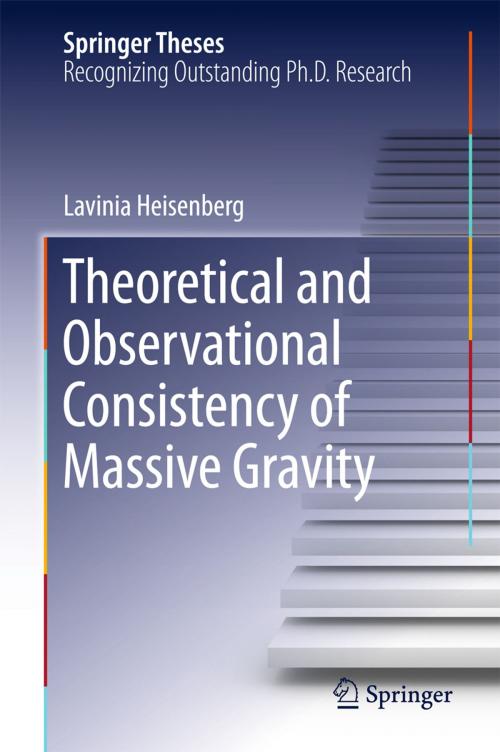 Cover of the book Theoretical and Observational Consistency of Massive Gravity by Lavinia Heisenberg, Springer International Publishing