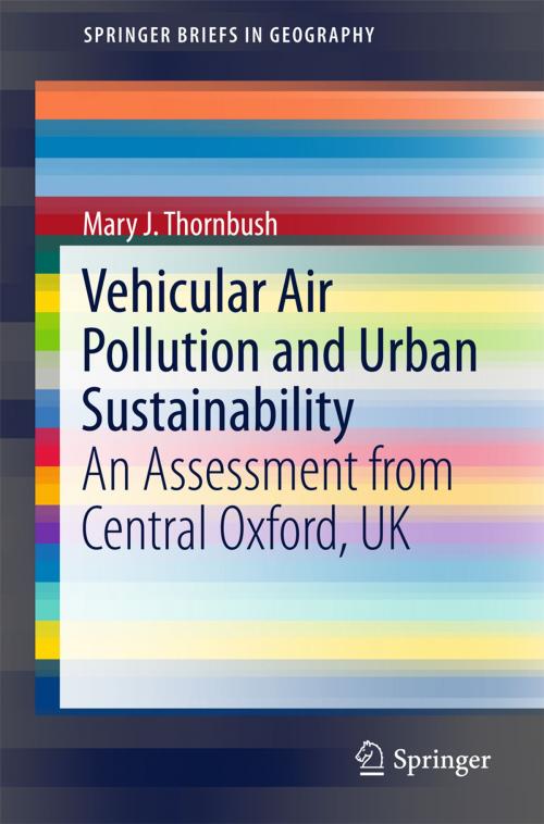 Cover of the book Vehicular Air Pollution and Urban Sustainability by Mary J. Thornbush, Springer International Publishing