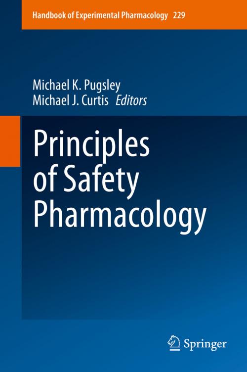 Cover of the book Principles of Safety Pharmacology by , Springer Berlin Heidelberg