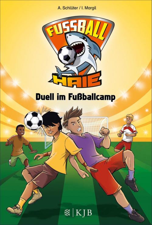 Cover of the book Fußball-Haie: Duell im Fußballcamp by Andreas Schlüter, Irene Margil, FKJV: FISCHER Kinder- und Jugendbuch E-Books