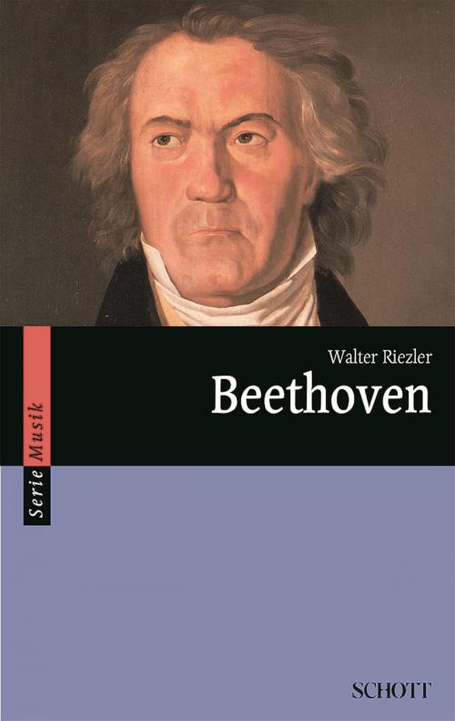 Cover of the book Beethoven by Walter Riezler, Schott Music