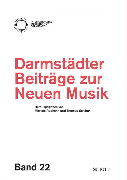 Cover of the book Darmstädter Beiträge zur neuen Musik by , Schott Music