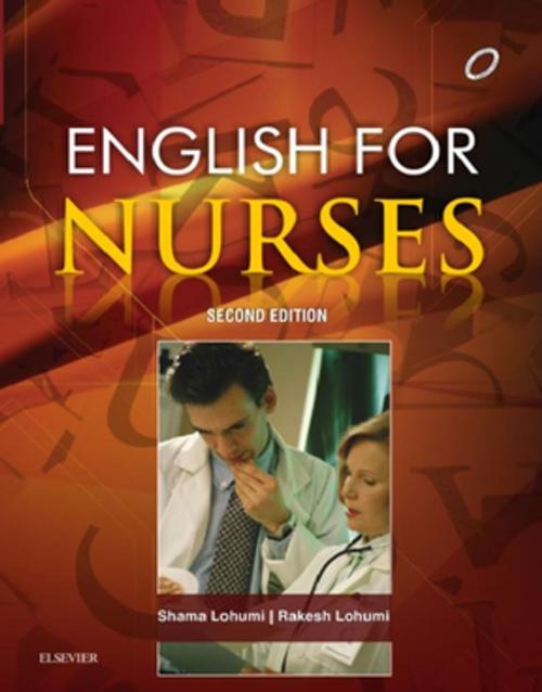 Cover of the book English for Nurses by Shama Lohumi, Elsevier Health Sciences