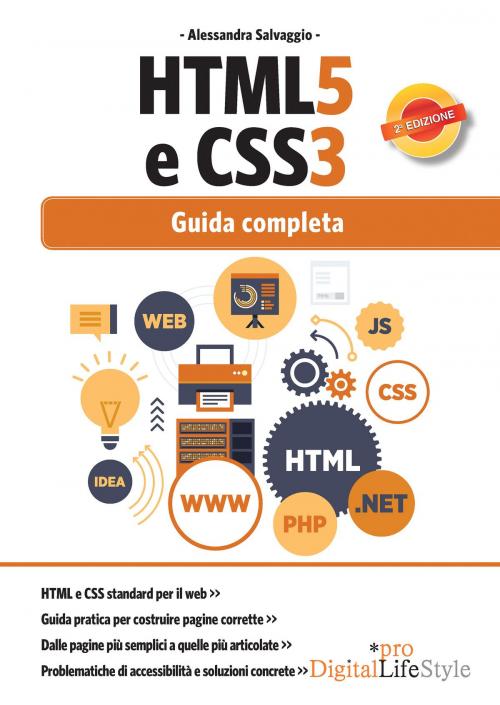 Cover of the book HTML5 e CSS3 by Alessandra Salvaggio, Edizioni LSWR