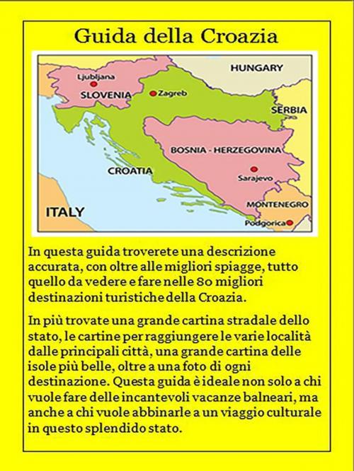 Cover of the book Guida della Croazia by Maurizio Olivieri, Youcanprint