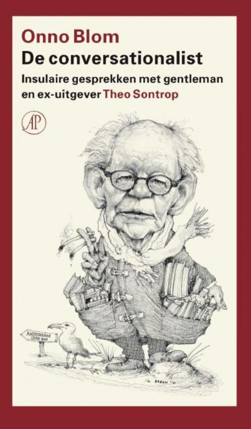 Cover of the book De conversationalist by Onno Blom, Singel Uitgeverijen