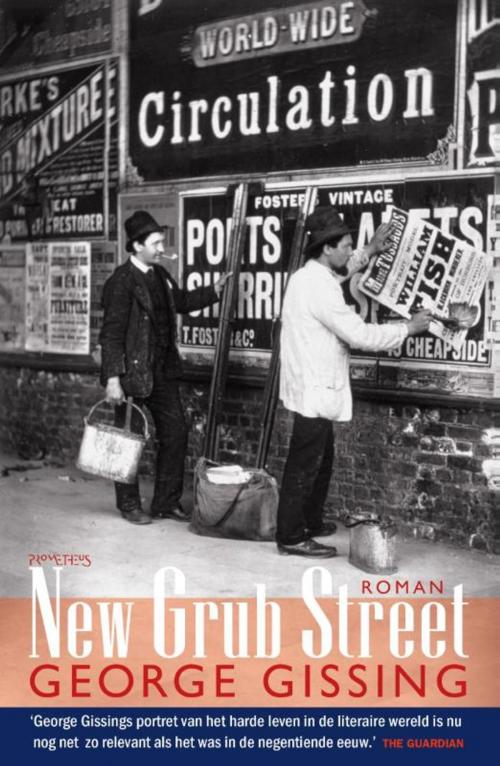 Cover of the book New grub street by George Robert Gissing, Prometheus, Uitgeverij