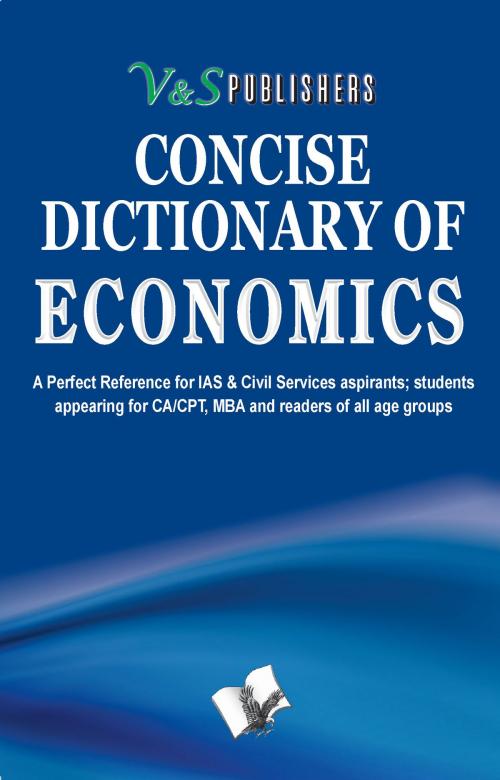 Cover of the book Concise Dictionary of Economics by EDITORIAL BOARD, V&S Publishers