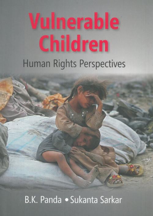 Cover of the book Vulnerable Children by B. K. Panda, Kalpaz Publications
