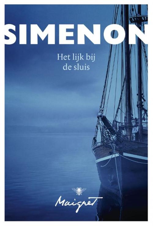 Cover of the book Het lijk bij de sluis by Georges Simenon, Bezige Bij b.v., Uitgeverij De