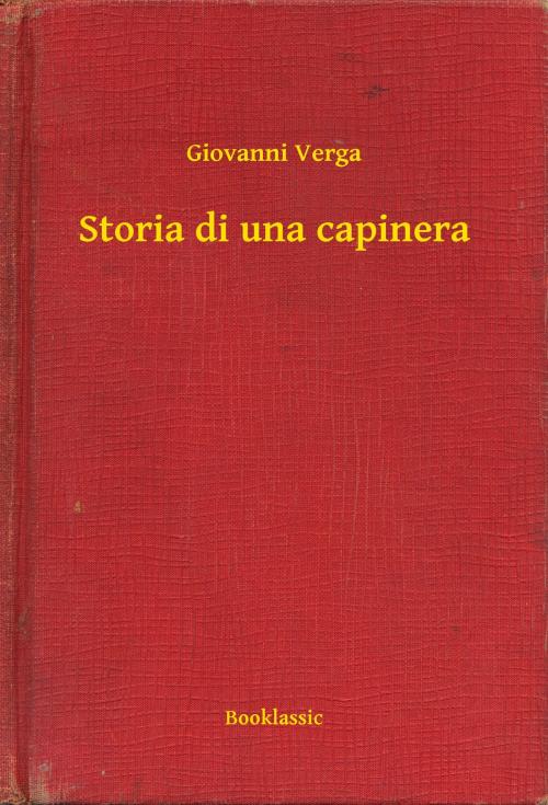 Cover of the book Storia di una capinera by Giovanni Verga, Booklassic