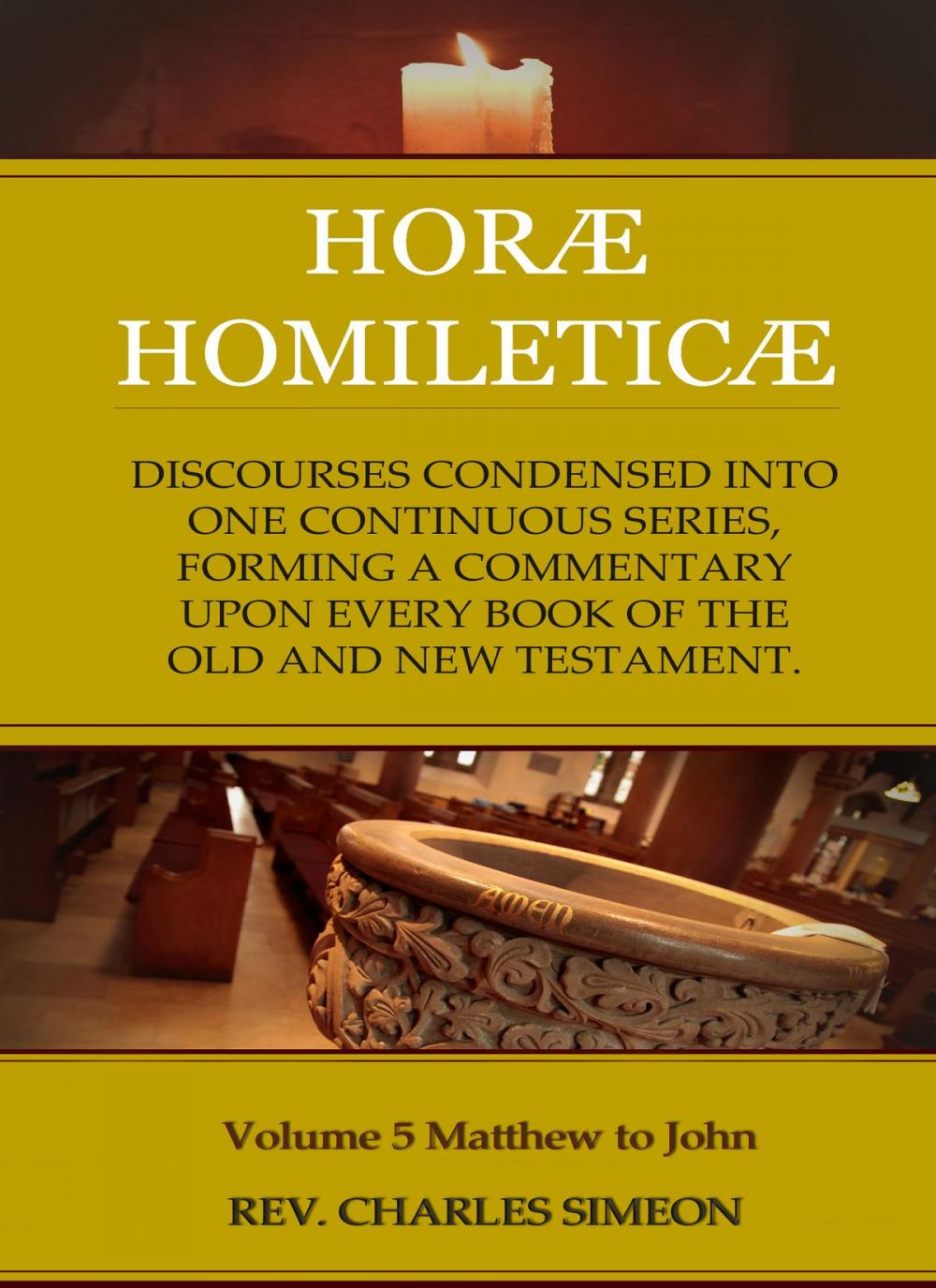 Big bigCover of Horae Homileticae, Volume 5