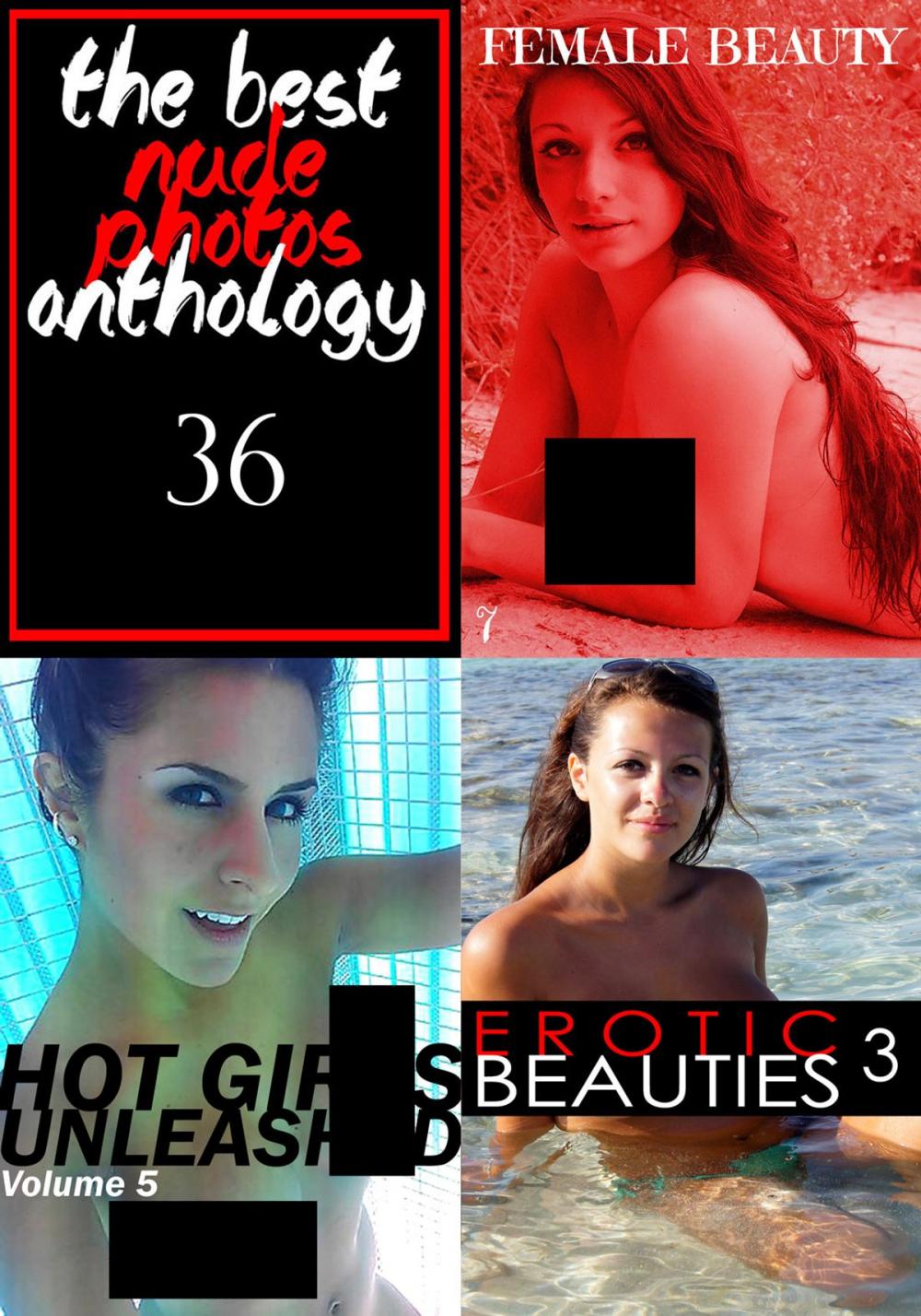 Big bigCover of The Best Nude Photos Anthology 36 - 3 books in one