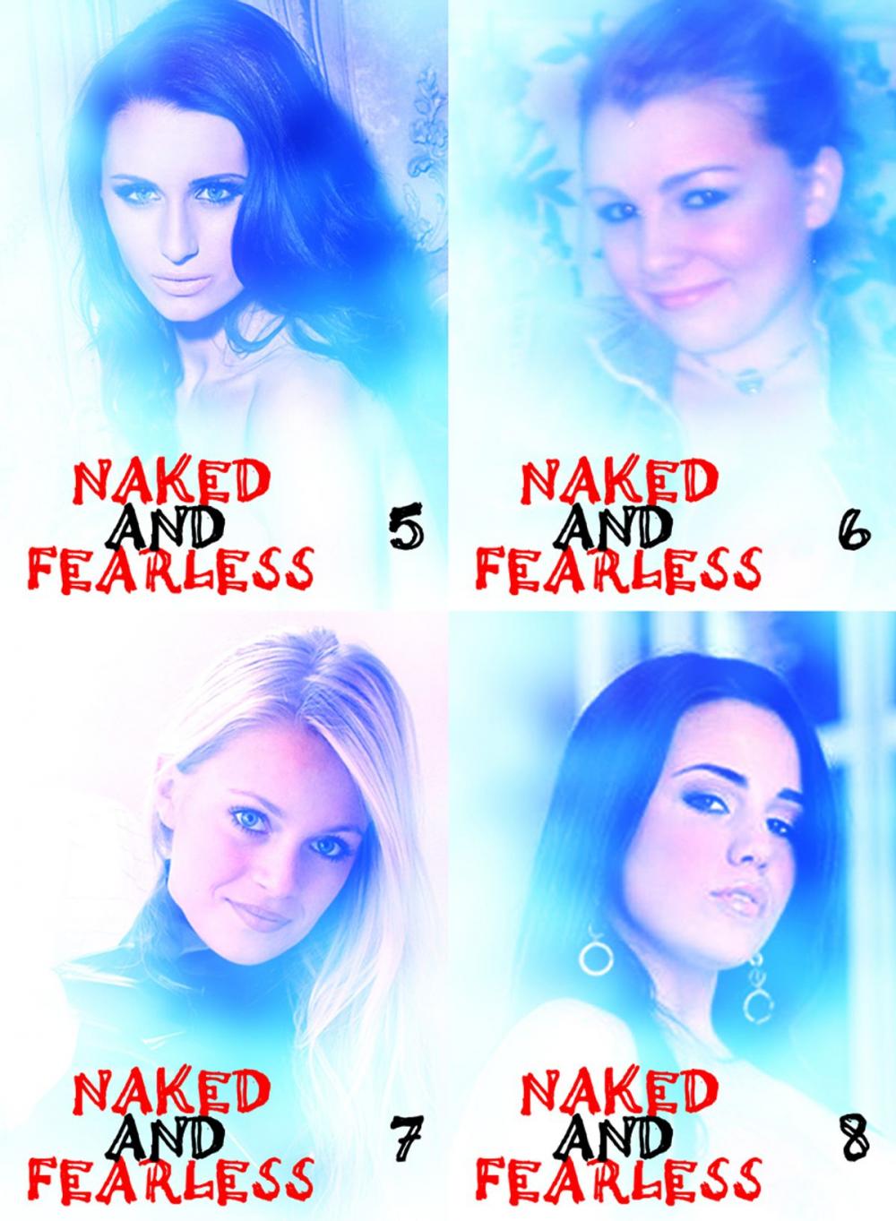 Big bigCover of Naked and Fearless Collected Edition 2 - A sexy photo book - Volumes 5 to 8