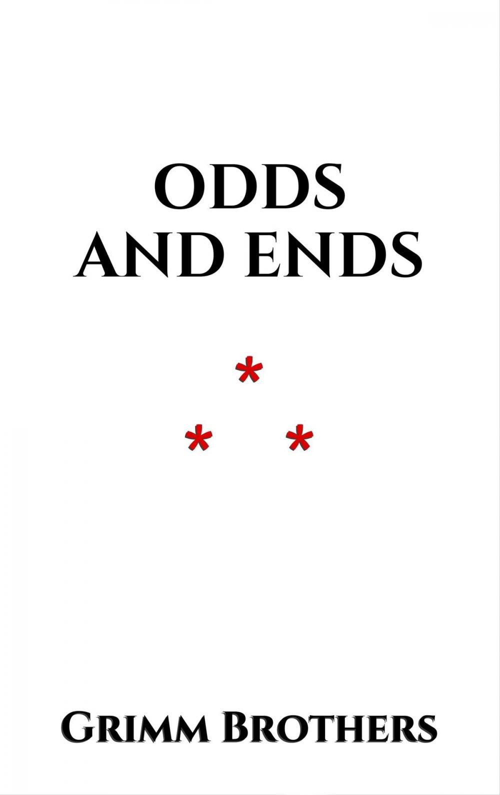 Big bigCover of Odds and Ends