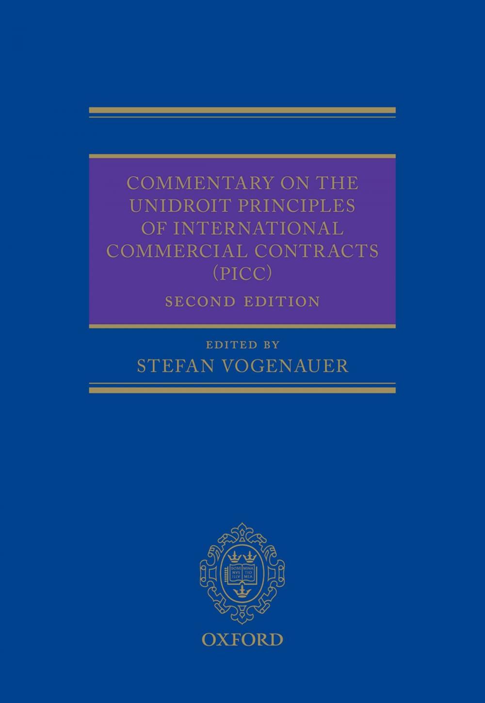 Big bigCover of Commentary on the UNIDROIT Principles of International Commercial Contracts (PICC)