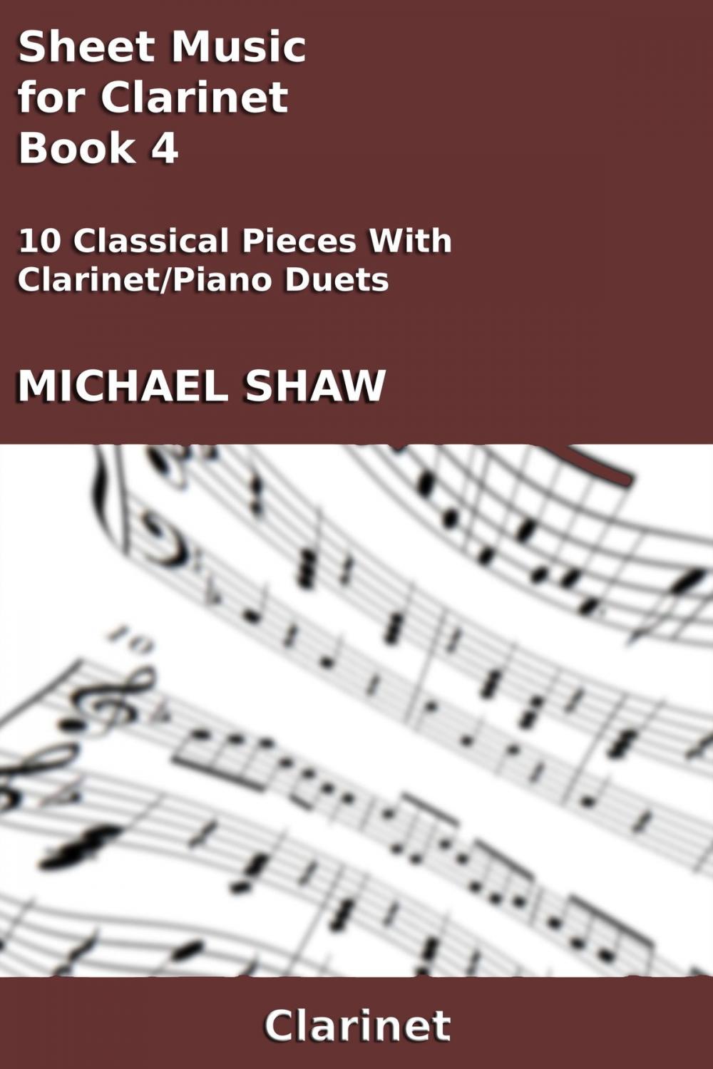 Big bigCover of Sheet Music for Clarinet: Book 4