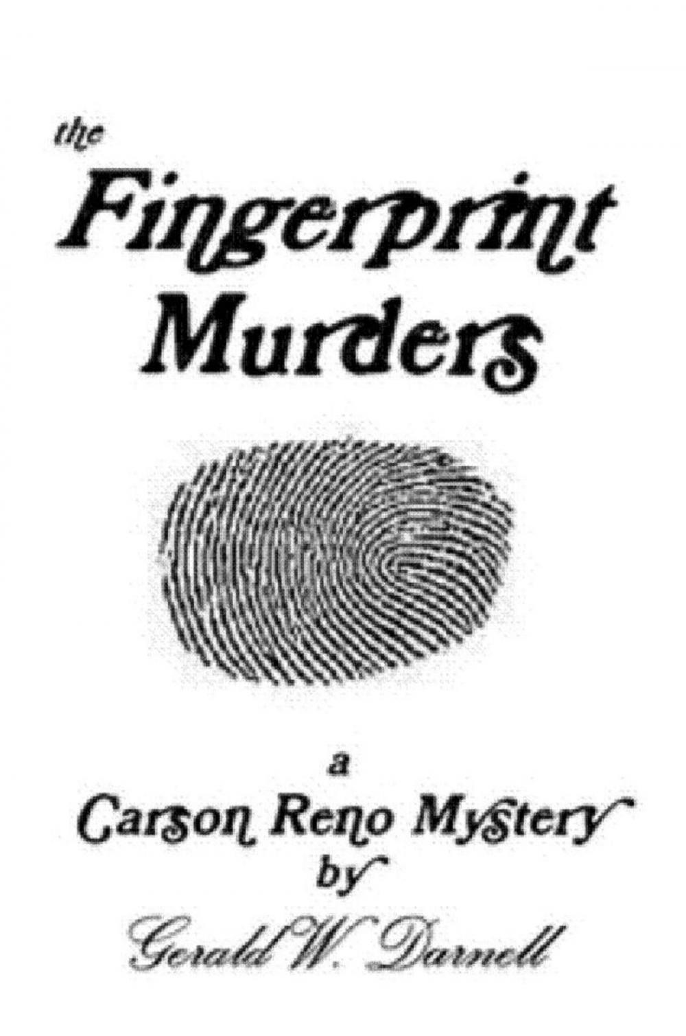Big bigCover of The Fingerprint Murders