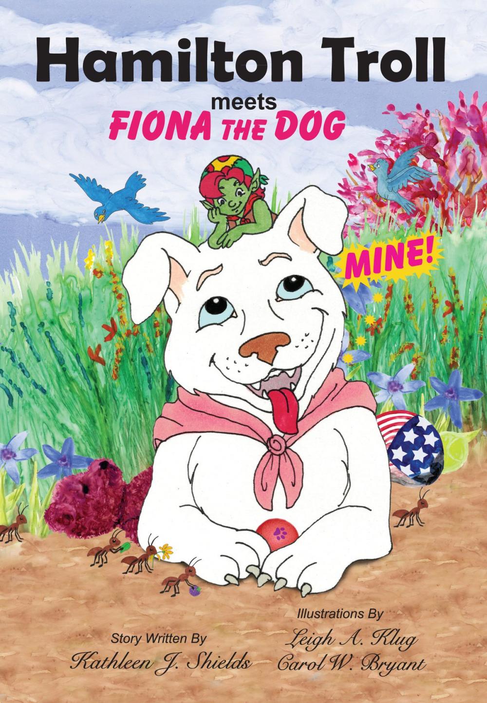 Big bigCover of Hamilton Troll meets Fiona the Dog