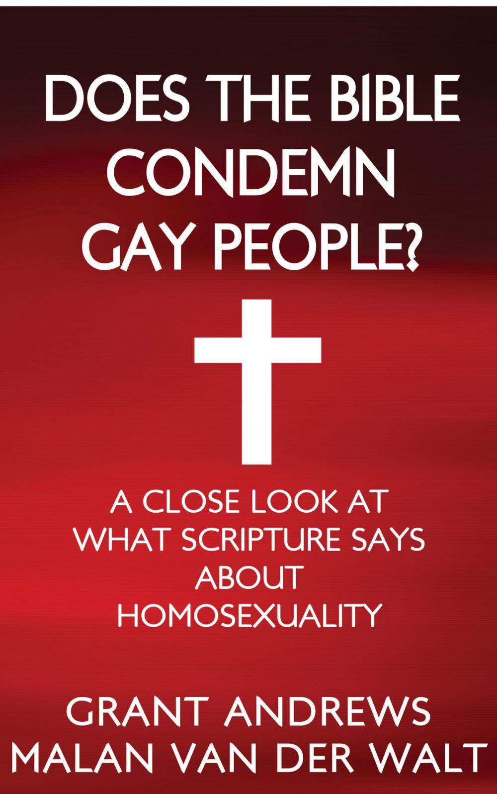 Big bigCover of Does the Bible Condemn Gay People