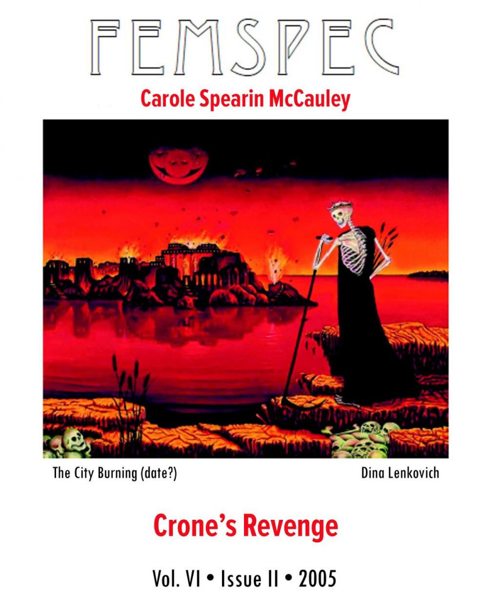 Big bigCover of Crone’s Revenge, Femspec Issue 6.2