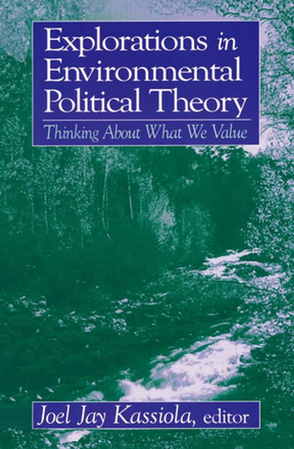 Big bigCover of Explorations in Environmental Political Theory: Thinking About What We Value