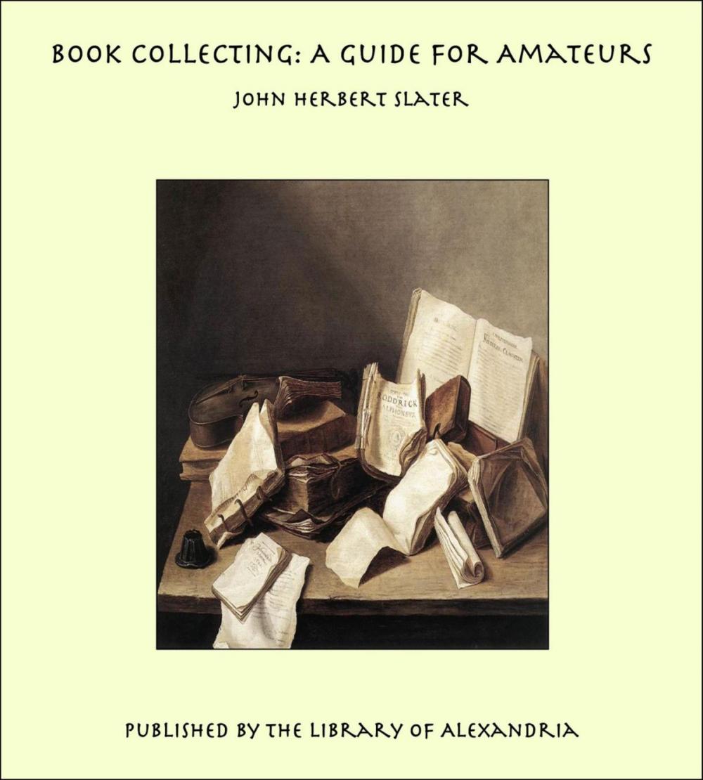 Big bigCover of Book Collecting: A Guide for Amateurs