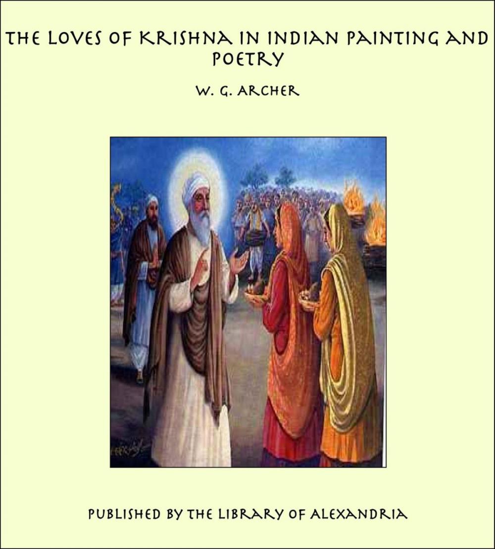Big bigCover of The Loves of Krishna in Indian Painting and Poetry