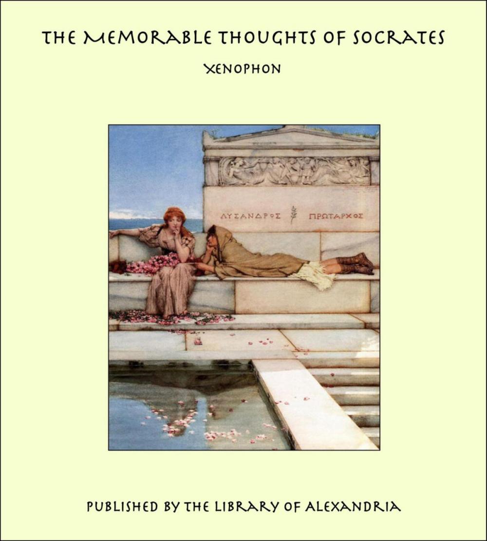 Big bigCover of The Memorable Thoughts of Socrates