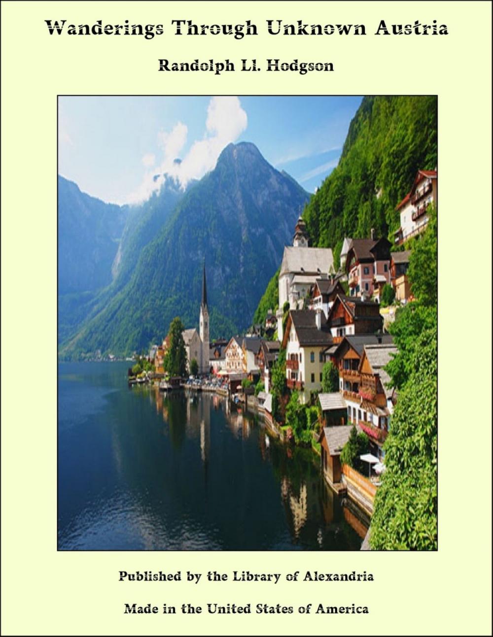 Big bigCover of Wanderings Through Unknown Austria