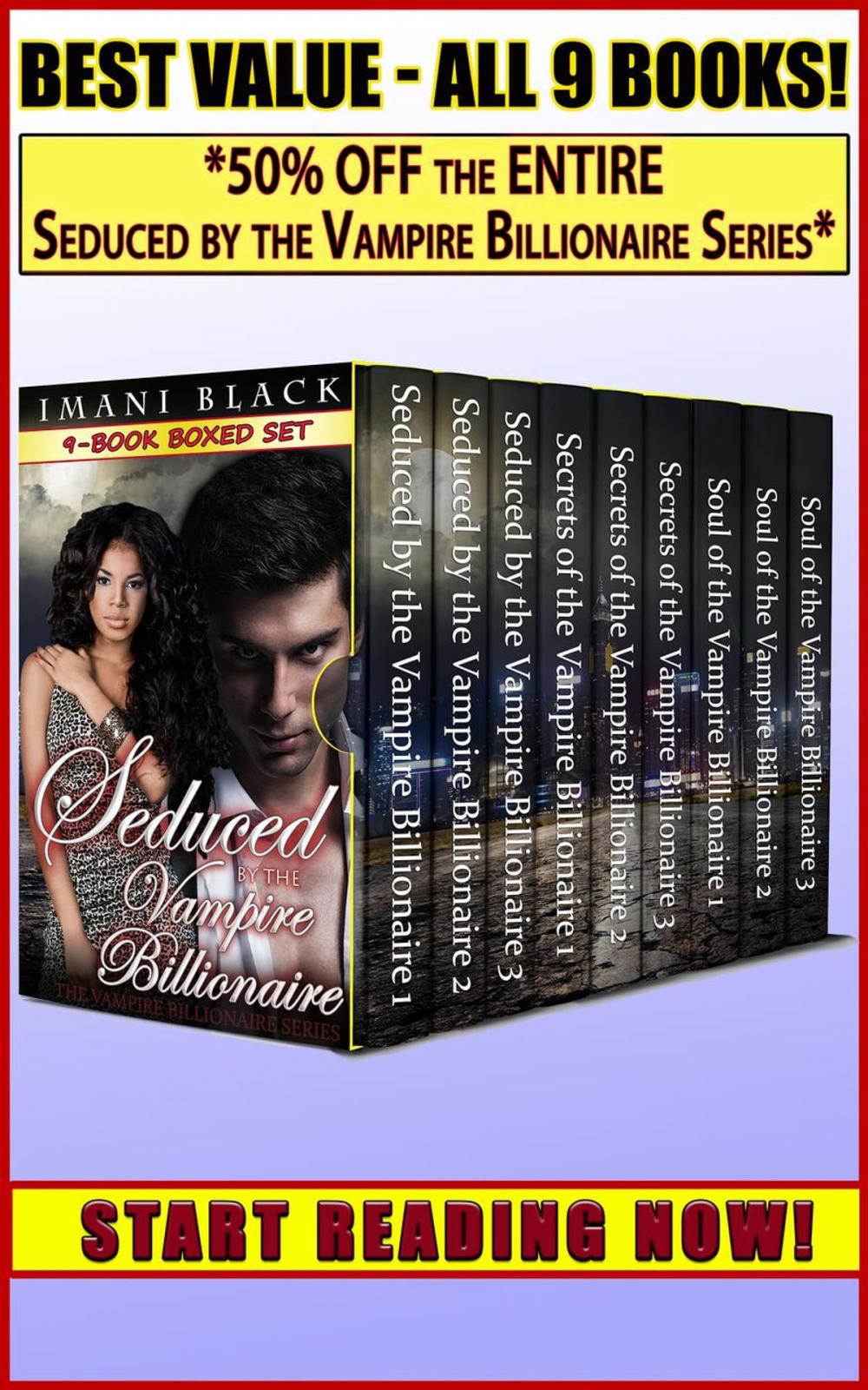 Big bigCover of Seduced by the Vampire Billionaire 9-Book Boxed Set Bundle