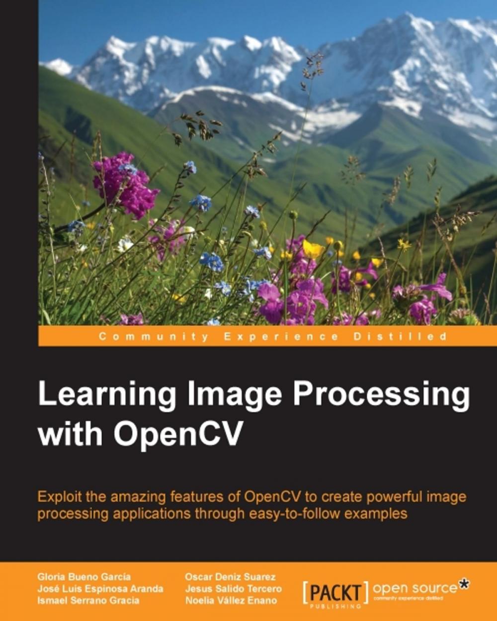 Big bigCover of Learning Image Processing with OpenCV