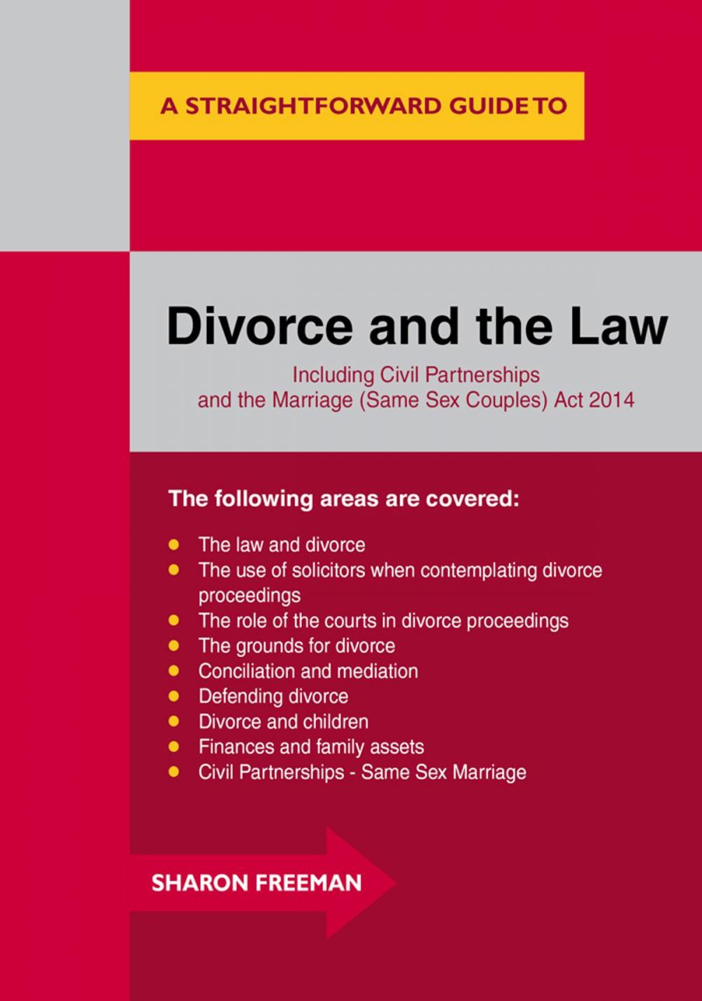 Big bigCover of A Straightforward Guide To Divorce And The Law