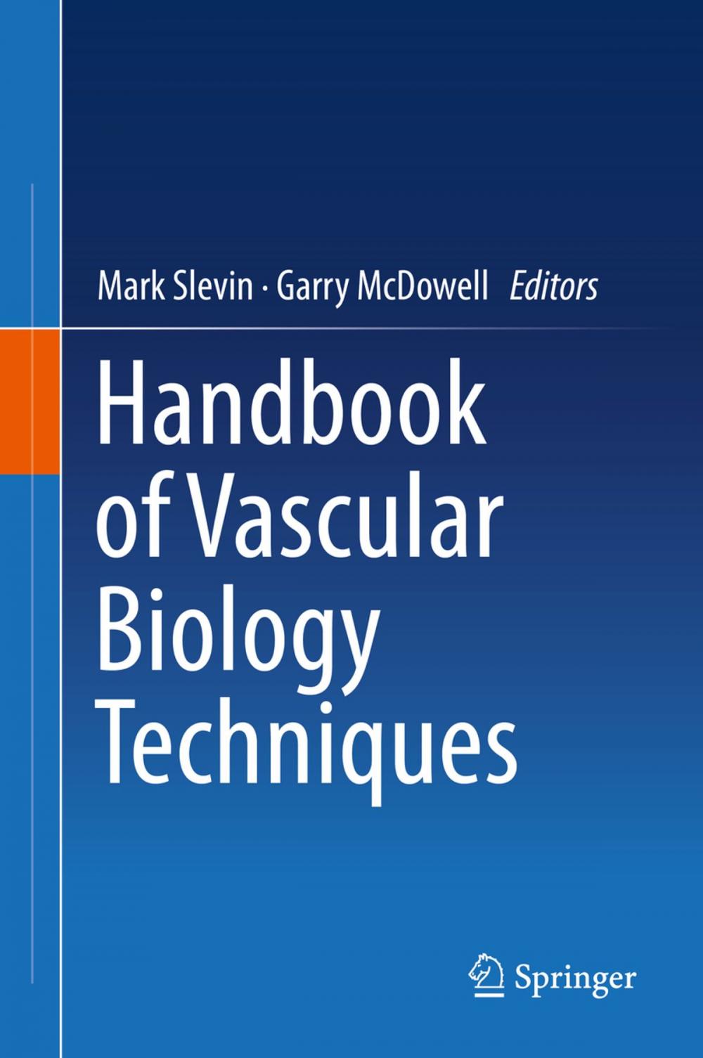 Big bigCover of Handbook of Vascular Biology Techniques