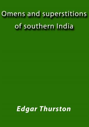 Book cover of Omens and superstitions of southern India