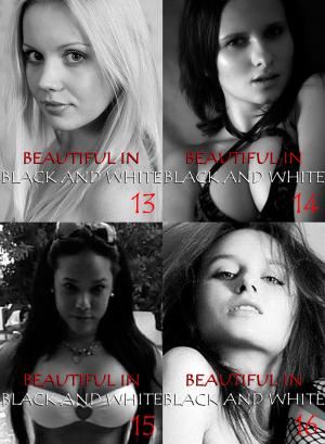 bigCover of the book Beautiful in Black and White Collected Edition 4 - 4 erotic photo books in one by 