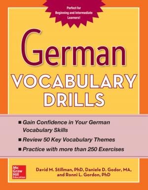 Cover of the book German Vocabulary Drills by Charles P. Garcia