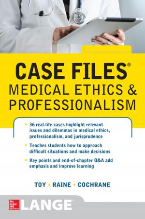 Cover of the book Case Files Medical Ethics and Professionalism by Margaret Campbell