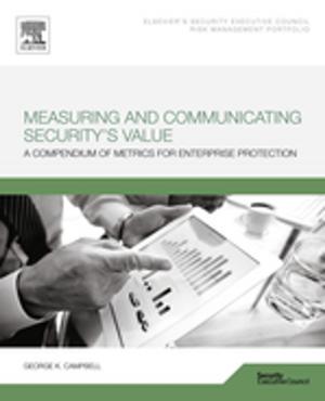 Book cover of Measuring and Communicating Security's Value