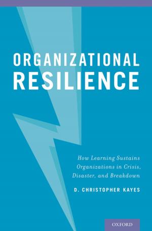 Cover of the book Organizational Resilience by David Tewksbury, Jason Rittenberg