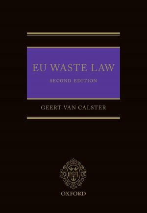 Cover of the book EU Waste Law by Tarunabh Khaitan