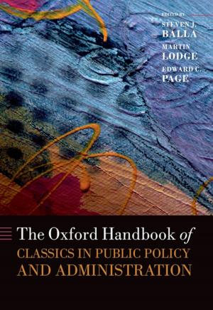 Cover of the book The Oxford Handbook of Classics in Public Policy and Administration by Hester Vaizey