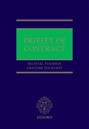 Cover of the book Privity of Contract by Martin Bunton