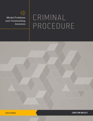 Cover of the book Criminal Procedure by Elliot A. Schulman, FACP, MD, Morris Levin, MD, Alvin E. Lake, III., PhD, Elizabeth Loder, MPH, MD