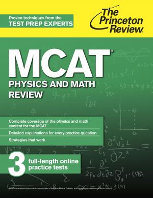 Book cover of MCAT Physics and Math Review