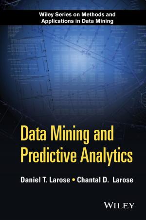 Cover of the book Data Mining and Predictive Analytics by Judea Pearl, Madelyn Glymour, Nicholas P. Jewell