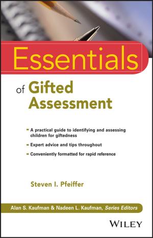 Cover of the book Essentials of Gifted Assessment by Auldeen Alsop