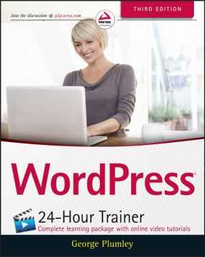 Cover of the book WordPress 24-Hour Trainer by Jianqing Wang, Qiong Wang