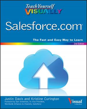 Cover of the book Teach Yourself VISUALLY Salesforce.com by Dave Crenshaw